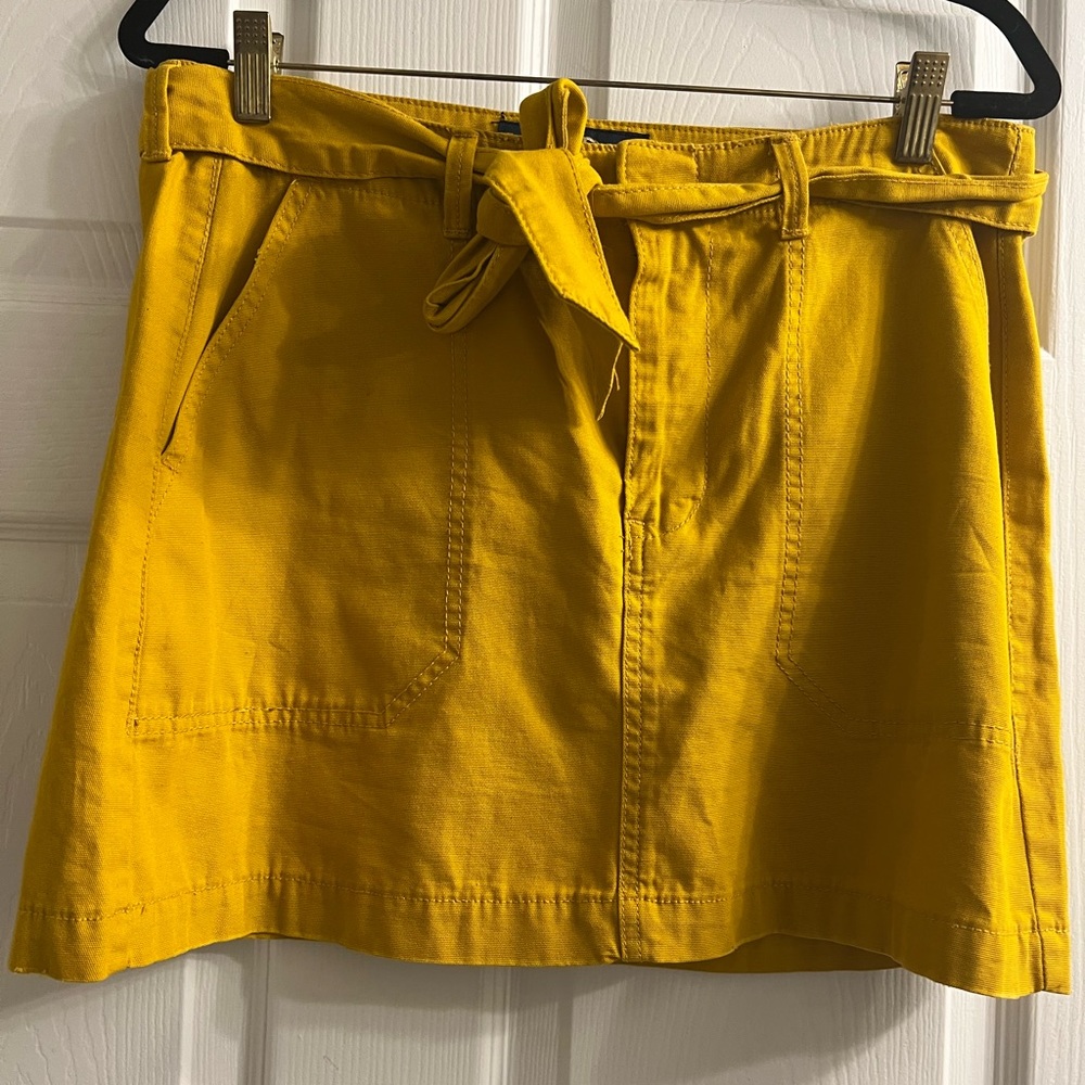 Mustard Yellow Skirt